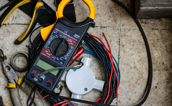 Titelbild der alten Website eines Elektrobetriebs