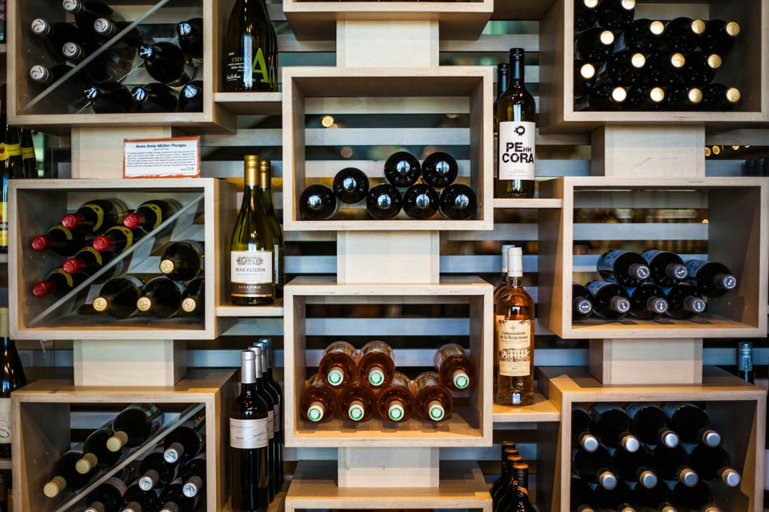 Titelbild der alten Website eines Weinhandels